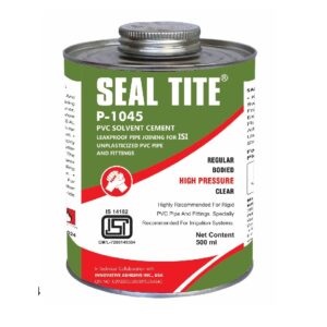 SEAL TITE - P 1045 - CLEAR - PVC SOLVENT CEMENT