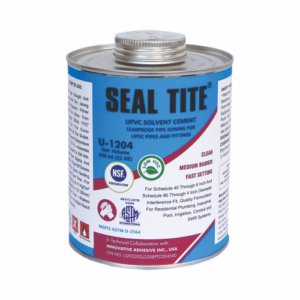 SEAL TITE U-1204 UPVC SOLVENT CEMENT(Clear)
