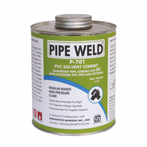 PIPE WELD - P 701 - CLEAR - PVC SOLVENT CEMENT