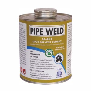 PIPE WELD U-401 UPVC SOLVENT CEMENT